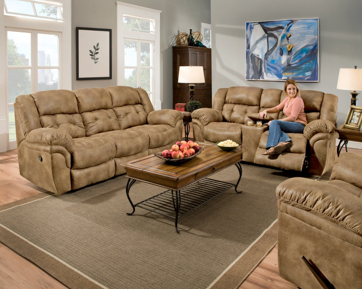 Frontier Reclining Sofa-Almond
