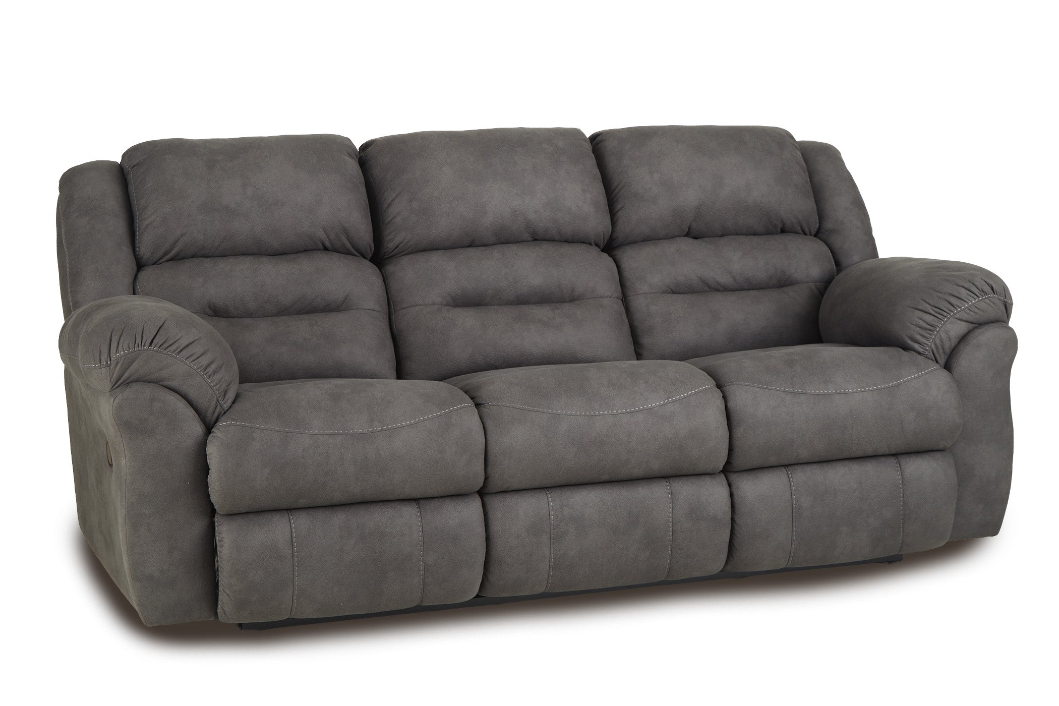 Gambler Reclining Sofa-Dark Shadow