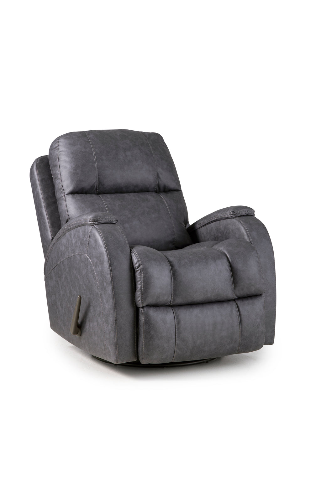 Zena Swivel Recliner-Graphite