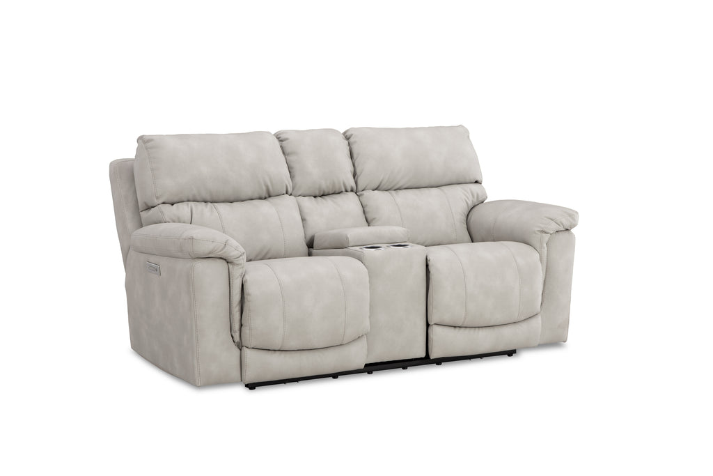 Cosmo Console Loveseat-Taupe