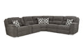 Frisco Reclining Sectional-Clove