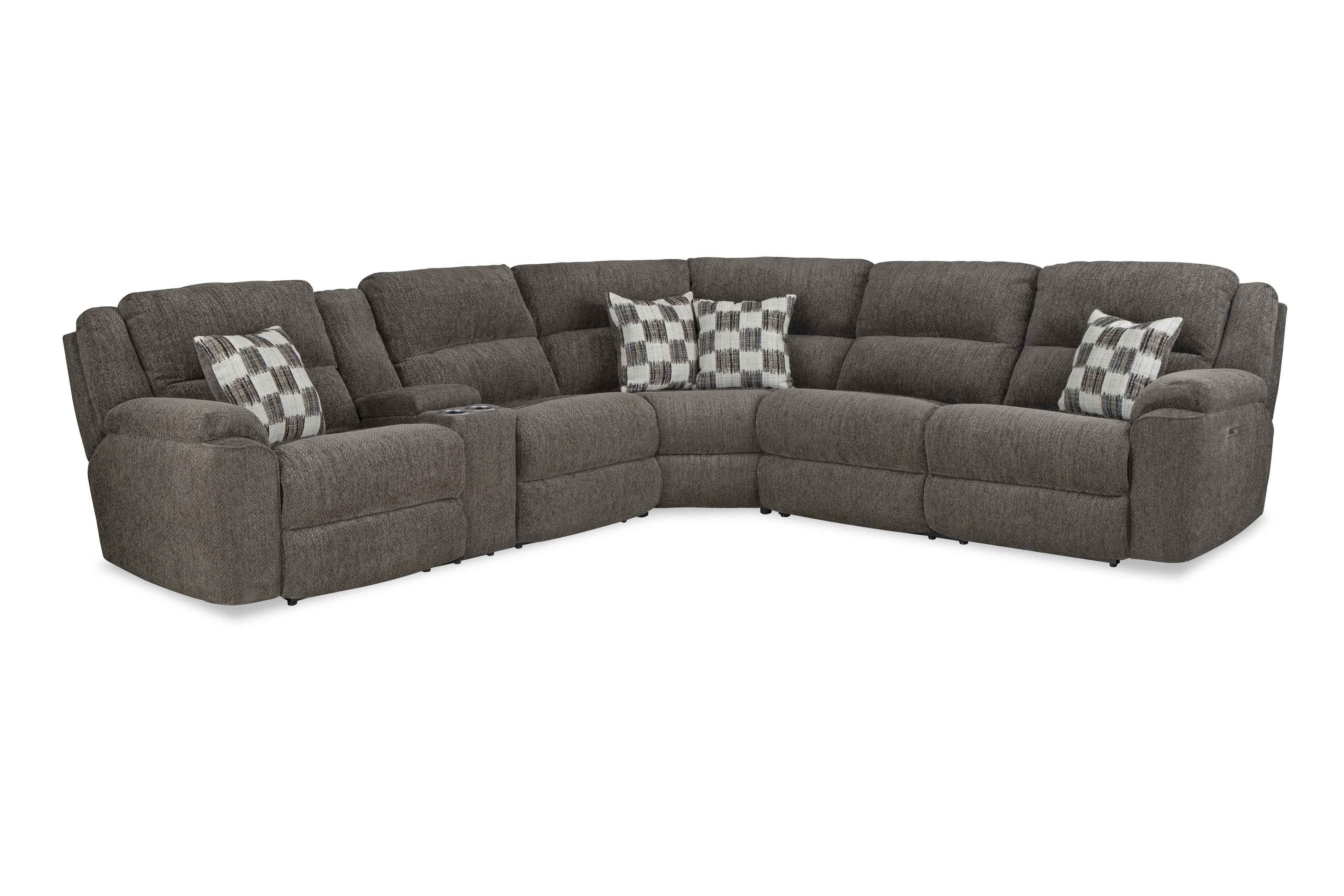 Frisco Reclining Sectional-Clove