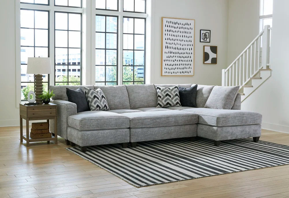 Galactic Light Grey Sectional