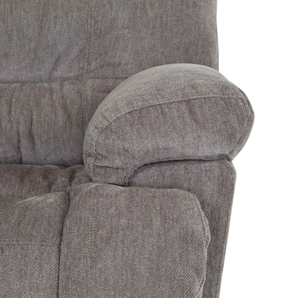 Boss Fabric Recliner-Lavina Stone