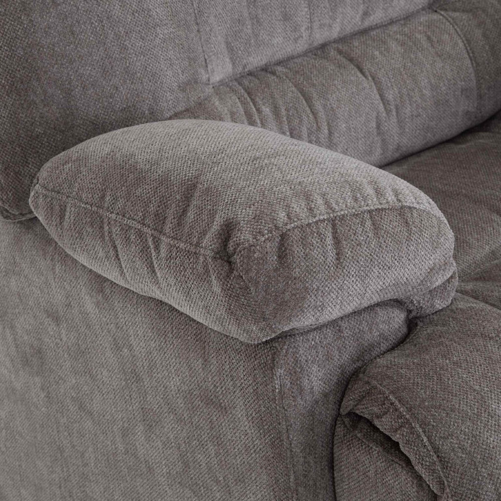 Boss Fabric Recliner-Lavina Stone