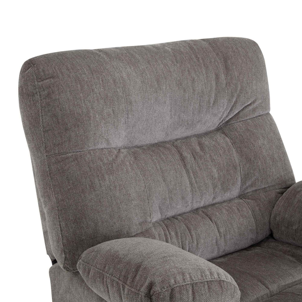 Boss Fabric Recliner-Lavina Stone