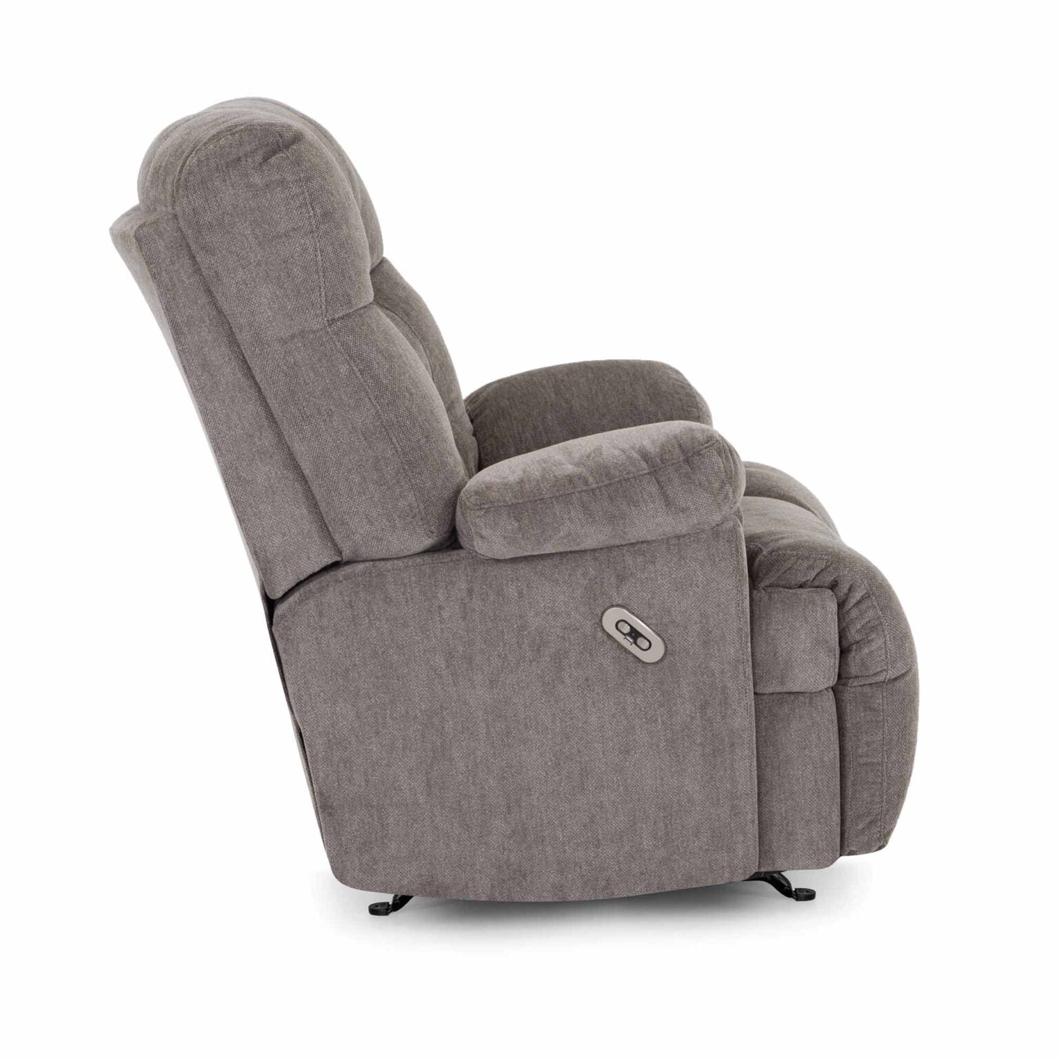 Boss Fabric Recliner-Lavina Stone