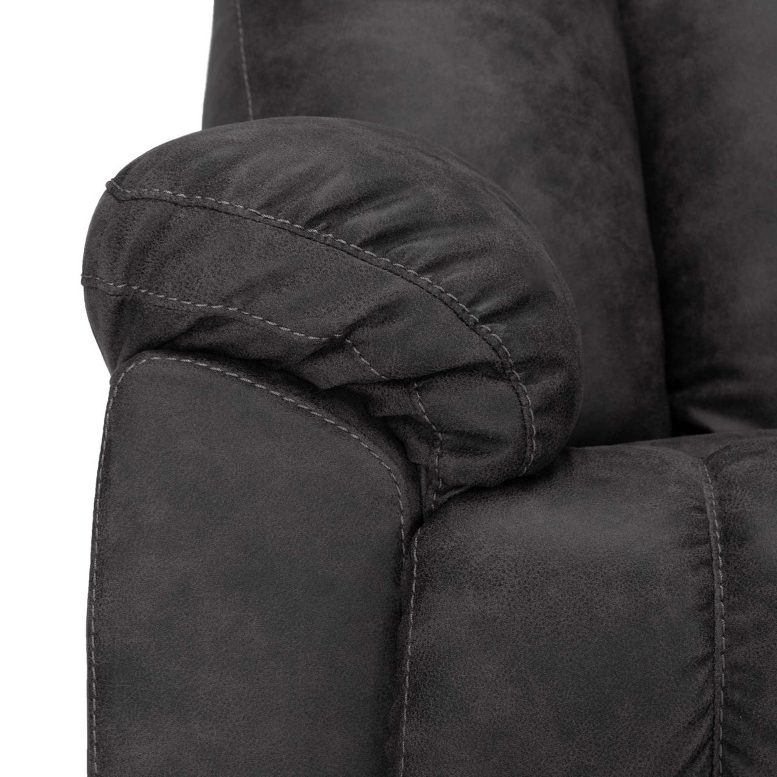 Connery Fabric Recliner-Amargo Slate