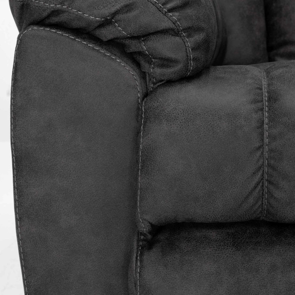 Connery Fabric Recliner-Amargo Slate