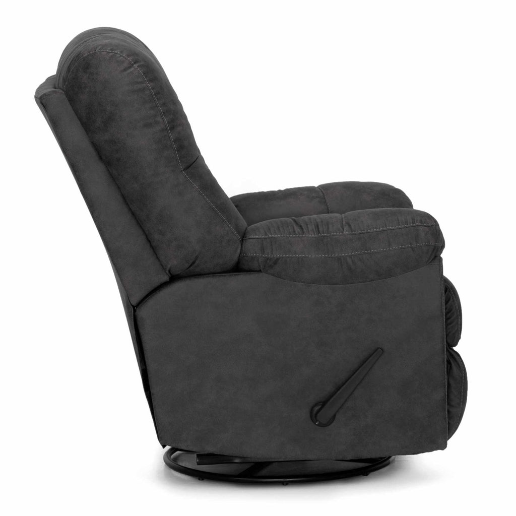 Connery Fabric Recliner-Amargo Slate