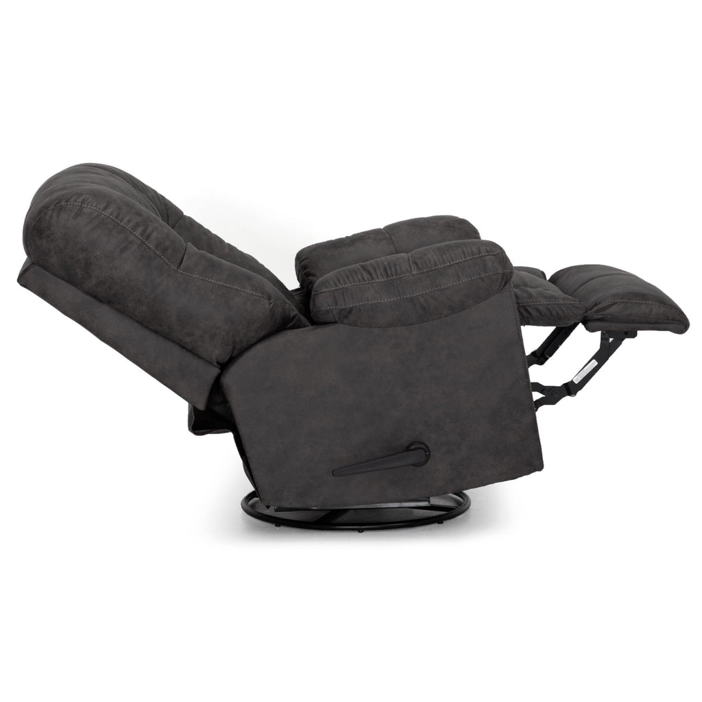 Connery Fabric Recliner-Amargo Slate