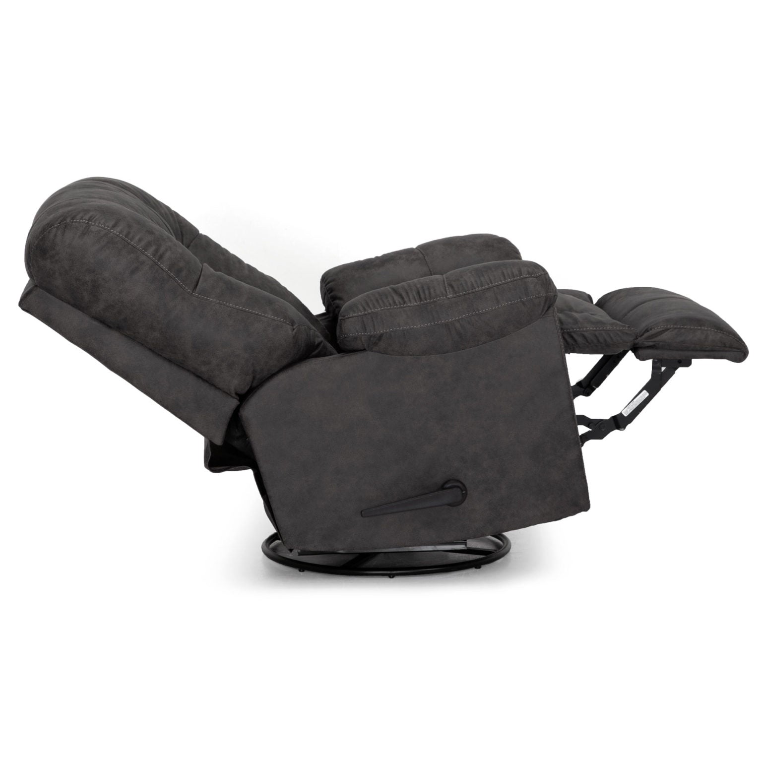 Connery Fabric Recliner-Amargo Slate