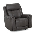 Argent Fabric Recliner-Duvall Slate