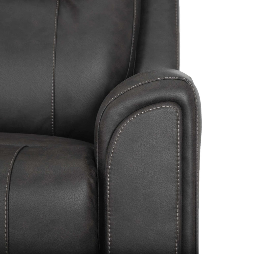 Argent Fabric Recliner-Duvall Slate