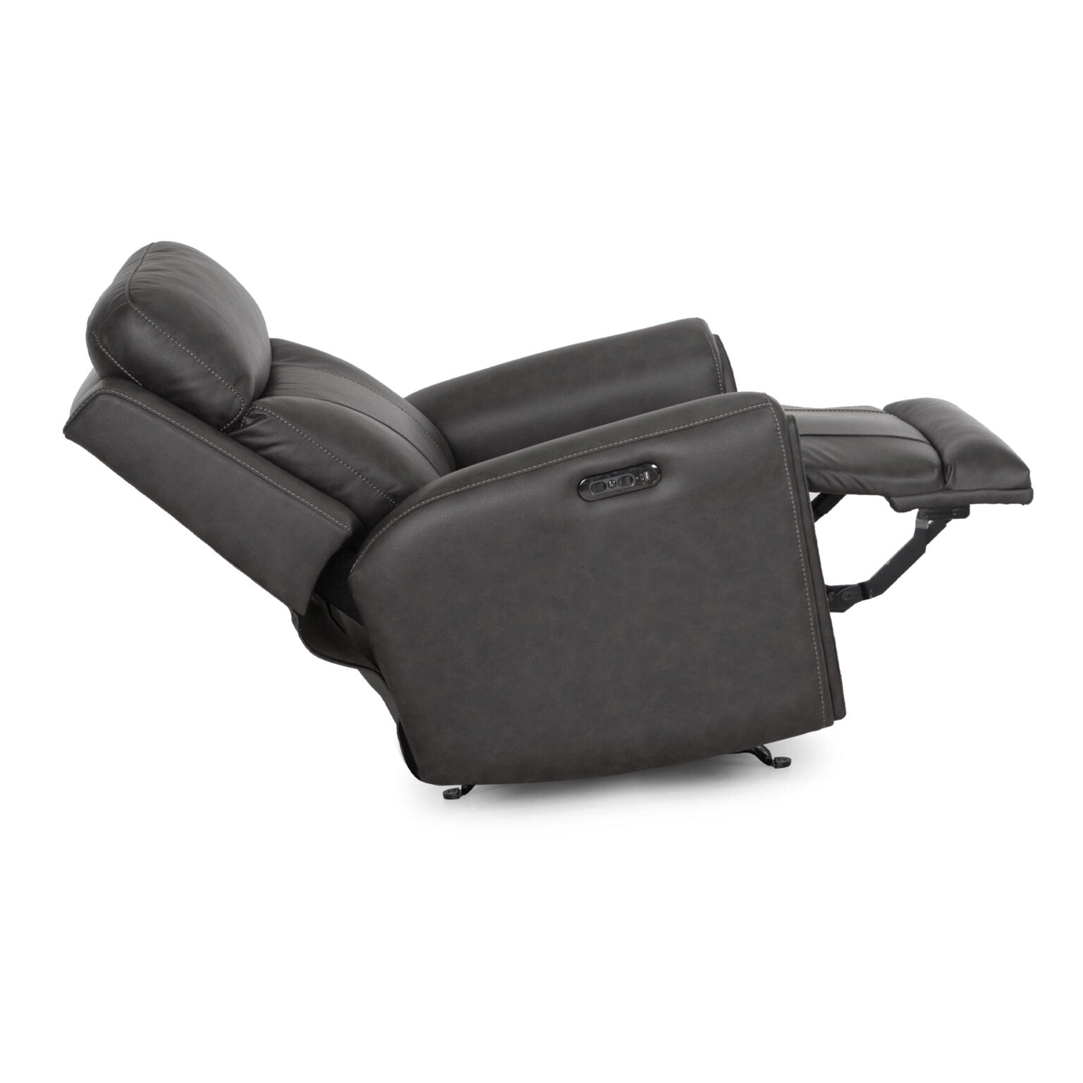 Argent Fabric Recliner-Duvall Slate