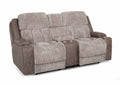 Denali Console Loveseat-Euphoria Smoke/Boswell Dove