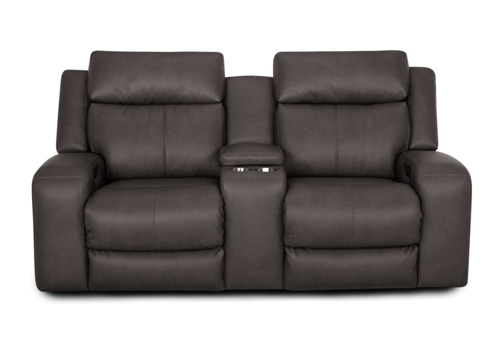 667 Winston Console Loveseat- Detroit Smoke