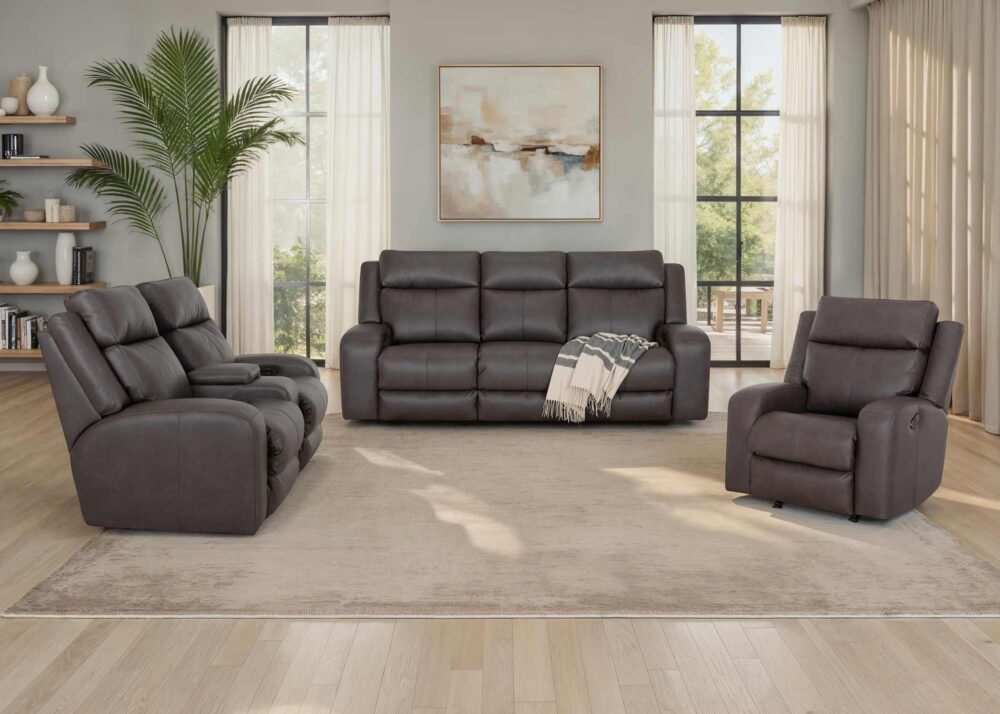 667 Winston Recliner- Detroit Smoke