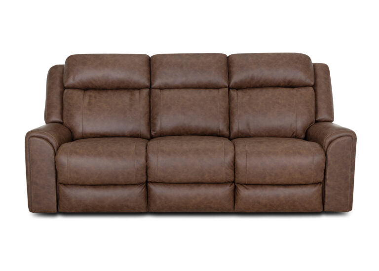 Parker Reclining Sofa- Duvall Vintage Brown