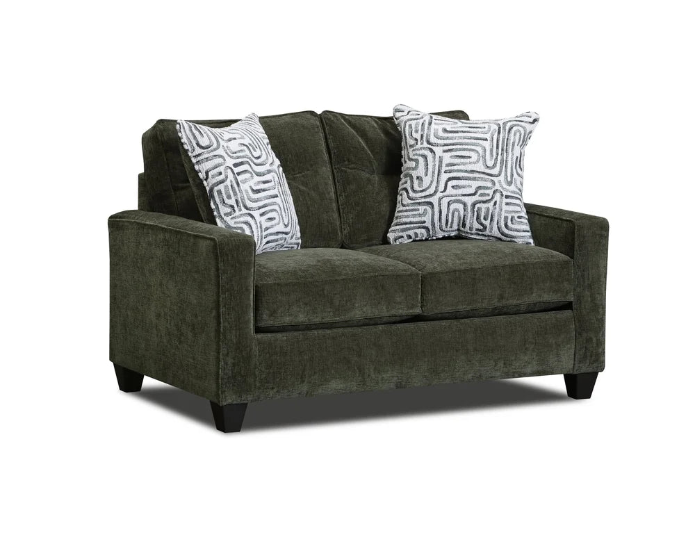 Braves Olive Loveseat