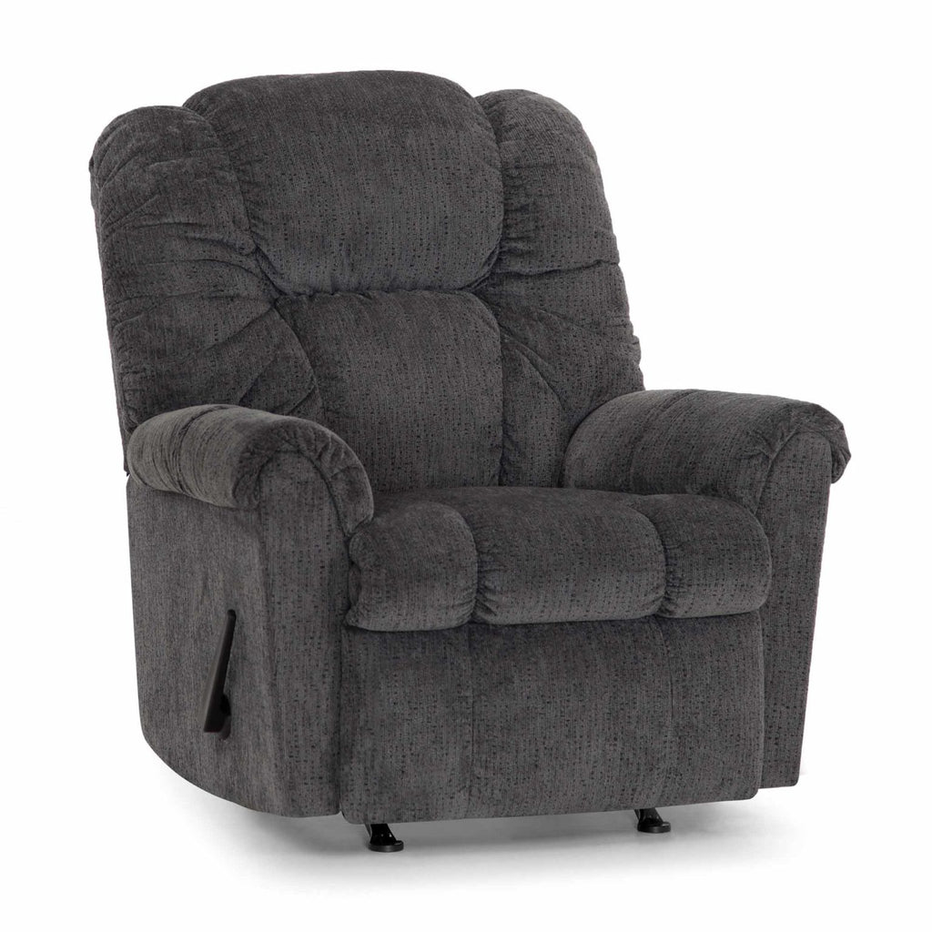 Ruben Fabric Recliner-Westwood Charcoal