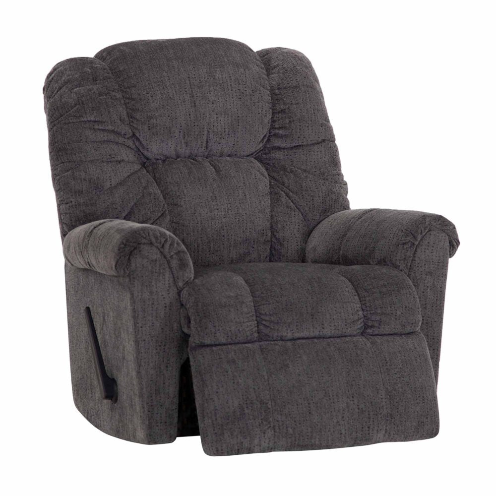 Ruben Fabric Recliner-Westwood Charcoal