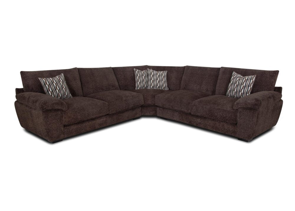 Donegal Sectional-Frenzy Chocolate