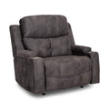 Arlington Fabric Recliner-Monroe Ebony