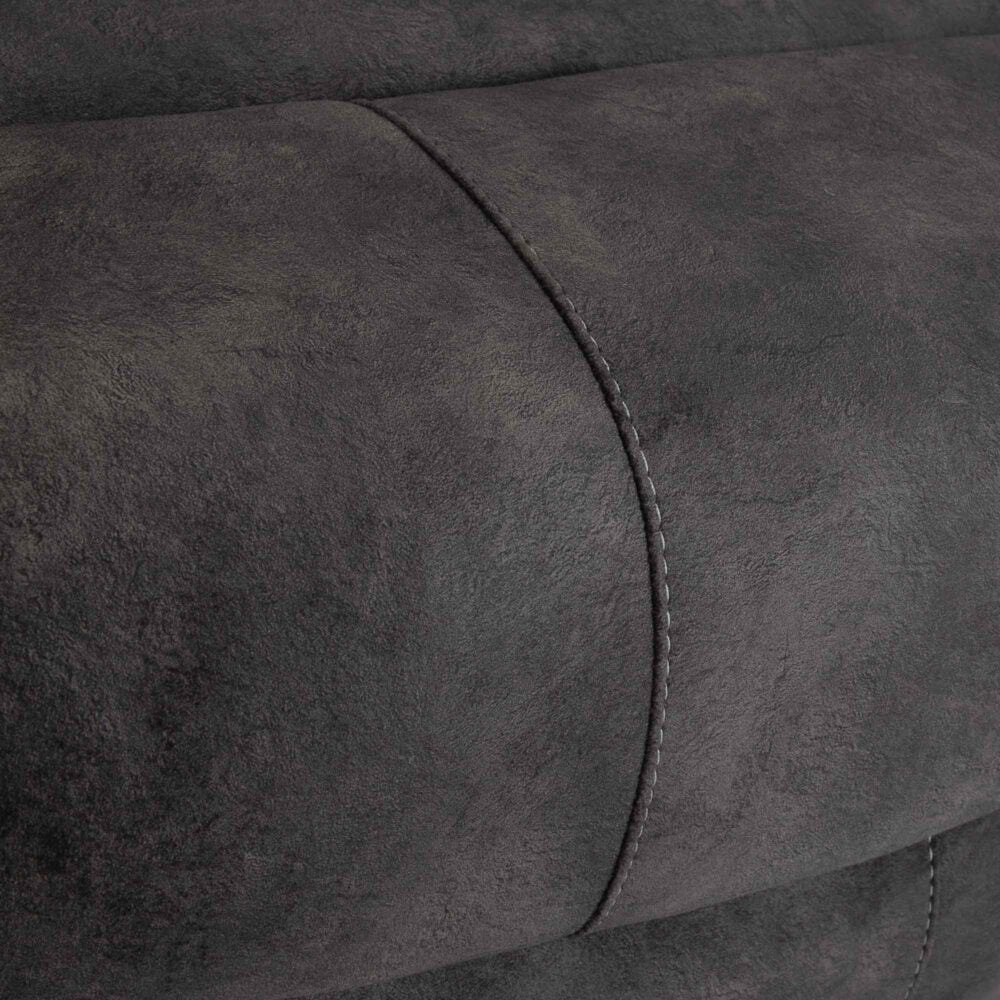 Arlington Fabric Recliner-Monroe Ebony