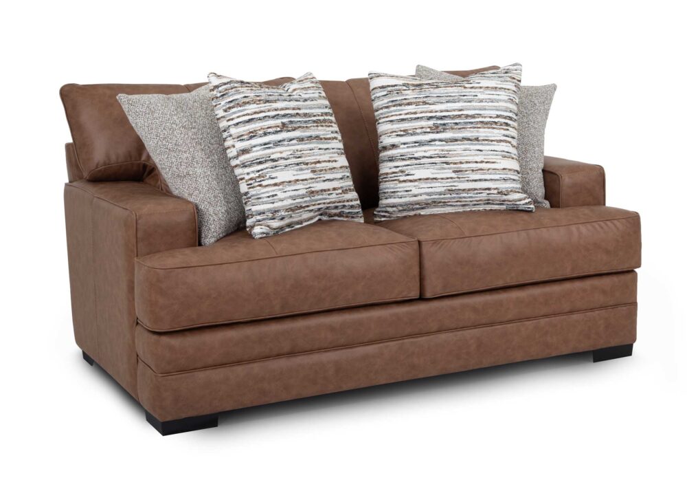 953 Regent Loveseat- Duvall Saddle