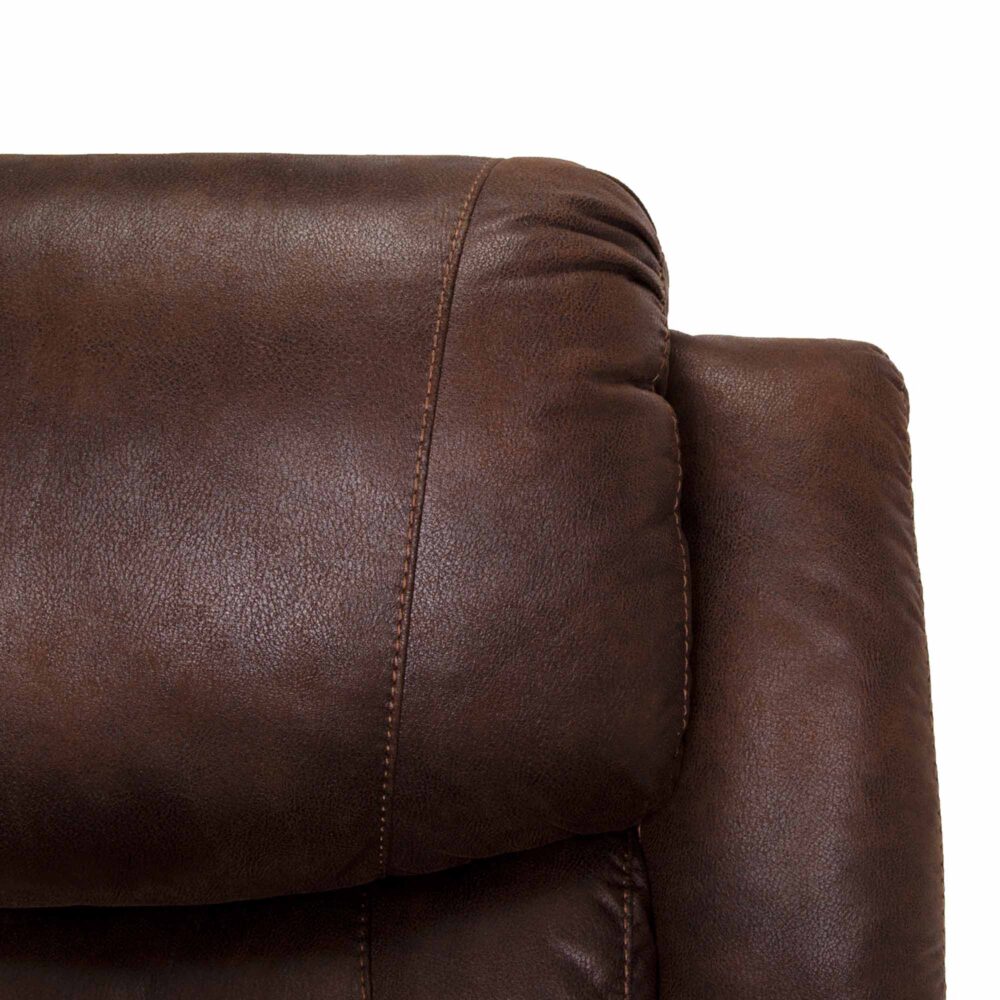 Caesar Fabric Recliner-Westview Cocoabean
