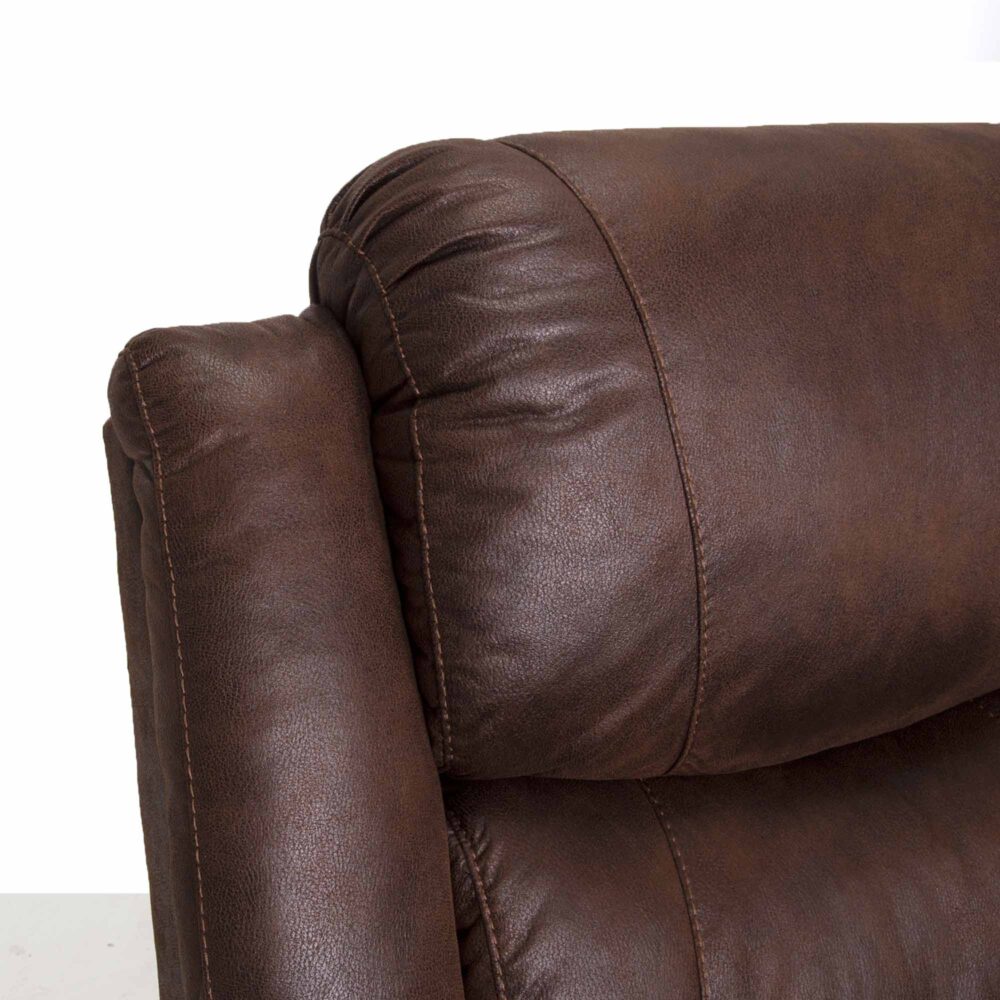 Caesar Fabric Recliner-Westview Cocoabean