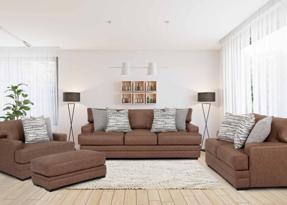 953 Regent Sofa- Duvall Saddle