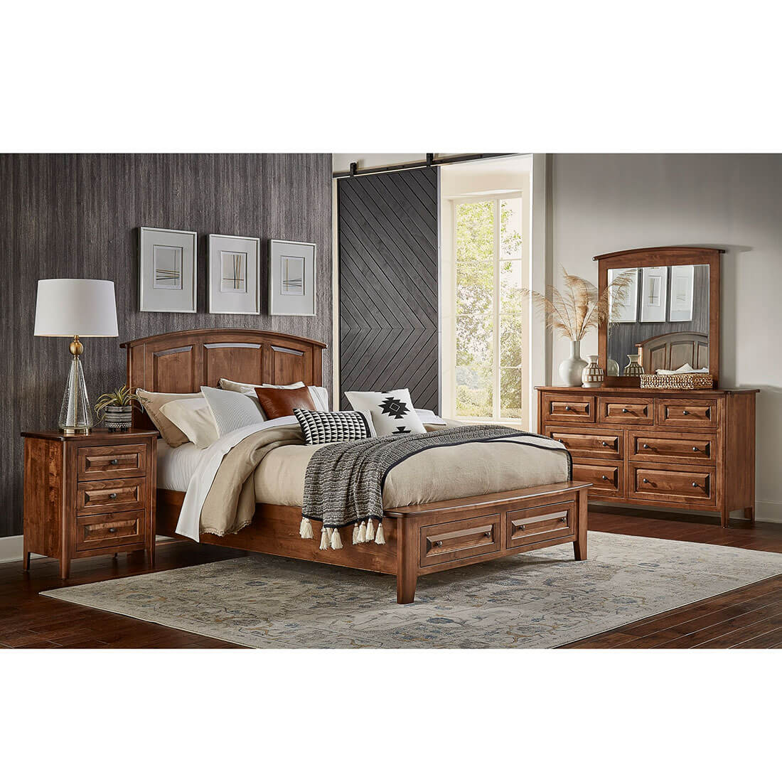 Carson Amish Essentials Bedroom Set