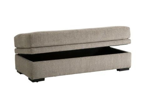 Bri Pewter Sectional/Ottoman