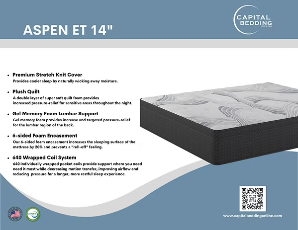 Aspen Pillow Top