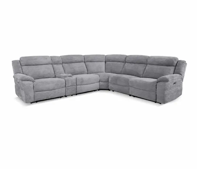6 Piece Modular Sectional-Gray