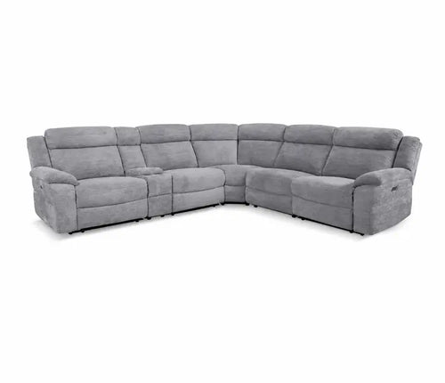 6 Piece Modular Sectional-Gray